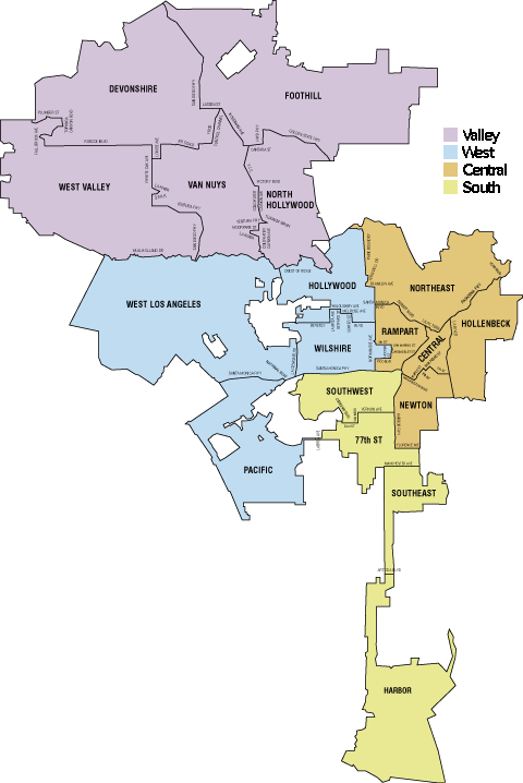 LAPD Map